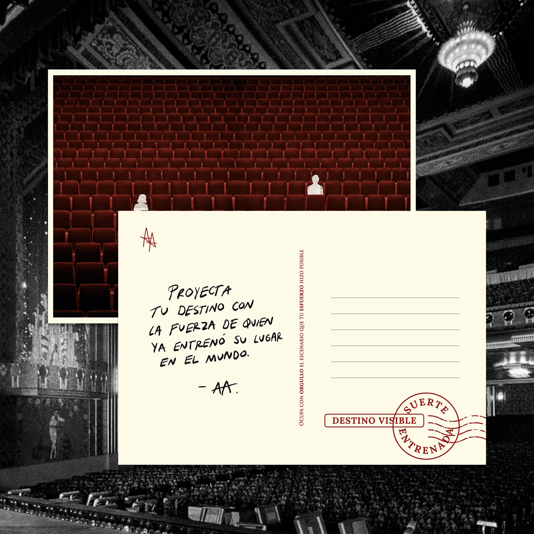 Journal #5: Destino Visible + Postcard + Sobrecamisa + Sobre de Regalo + Experiencia Digital